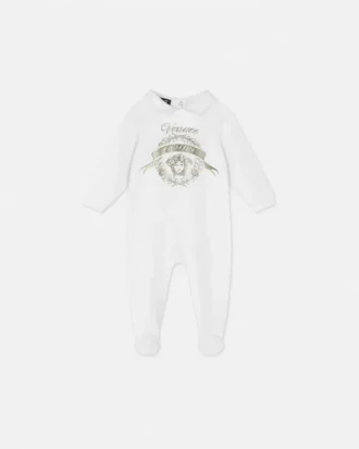 Baby-sovepose i bomullsjersey med trykk