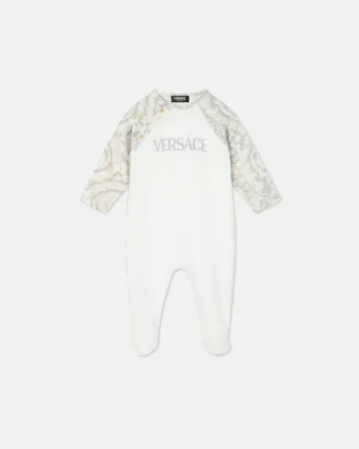 Baby-sovepose i bomullsjersey med trykk