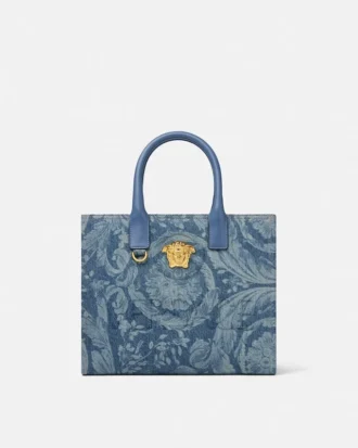 Barocco La Medusa Denim liten veske