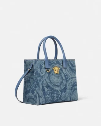 Barocco La Medusa Denim liten veske