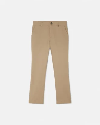 Bomulls-gabardinebukser for barn