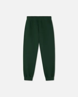 Broderte joggebukse i bomullsjersey for barn