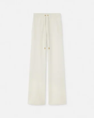 Flared Towel Pants i ullblanding