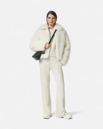 Flared Towel Pants i ullblanding
