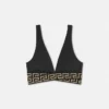 Jacquard-bikinitopp med trekant