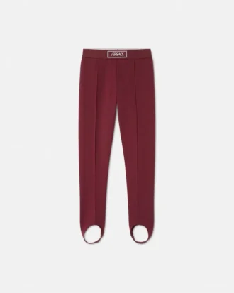 Jacquard Milano-Stitch leggings for barn