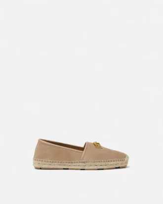 La Medusa Espadrilles i semsket skinn