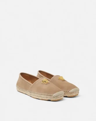 La Medusa Espadrilles i semsket skinn