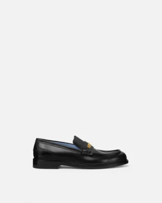 Lærloafers