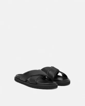 Lærsandaler