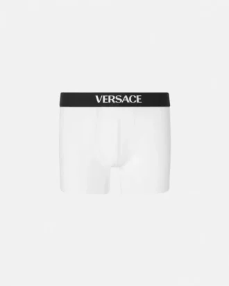 Lange shorts i bomullsjersey
