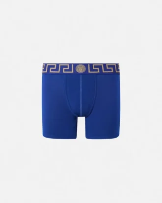 Lange shorts i bomullsjersey