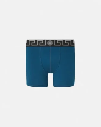 Lange shorts i bomullsjersey