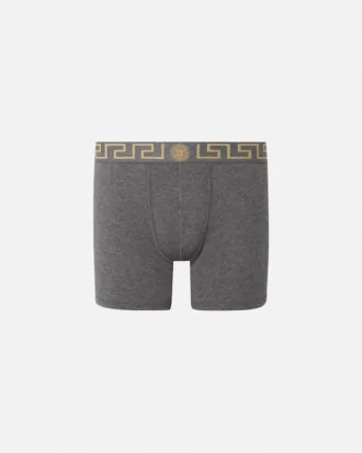 Lange shorts i bomullsjersey