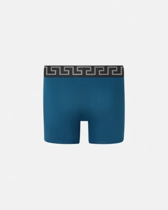 Lange shorts i bomullsjersey