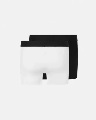 Langtrunks i bomullsjersey, 2-pakning