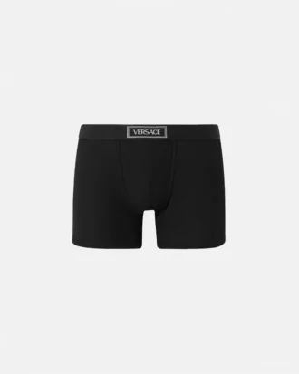 Langtrunks i ribbet bomull