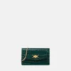 Medusa 95 Croc-Effect Clutch