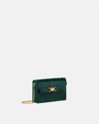 Medusa 95 Croc-Effect Clutch