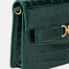Medusa 95 Croc-Effect Clutch