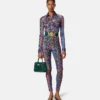 Medusa 95 Croc-Effect Top-Handle