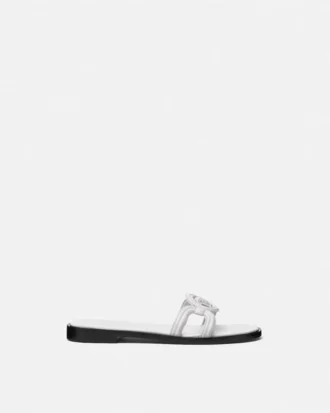 Medusa 95 flate sandaler i skinn