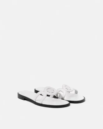 Medusa 95 flate sandaler i skinn