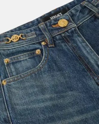 Medusa 95 jeans med høy midje og normal passform
