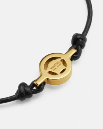 Medusa 95 krystallarmbånd i skinn