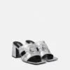Medusa 95 Metallic Mules 70 mm