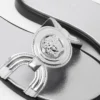 Medusa 95 metalliske flate sandaler