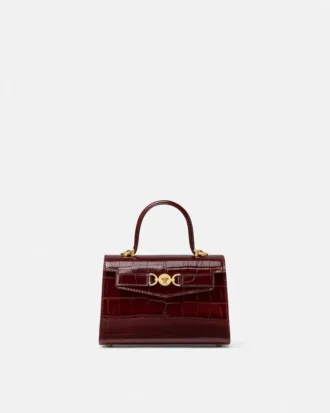 Medusa 95 Small Croc-Effect Top-Handle