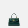 Medusa 95 Small Croc-Effect Top-Handle