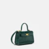 Medusa 95 Small Croc-Effect Top-Handle