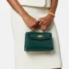 Medusa 95 Small Croc-Effect Top-Handle