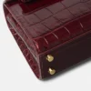 Medusa 95 Small Croc-Effect Top-Handle