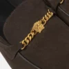 Medusa suede tøfler