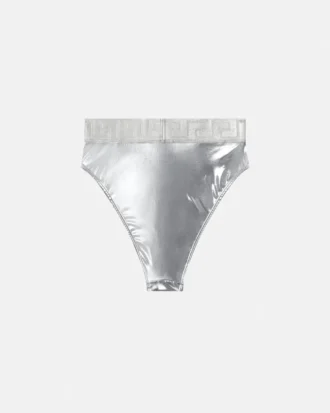 Metallisk bikinibukse