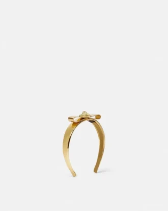 Metallisk Gianni Ribbon-hårbånd