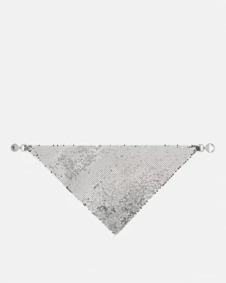 Metallnettbandana-halskjede