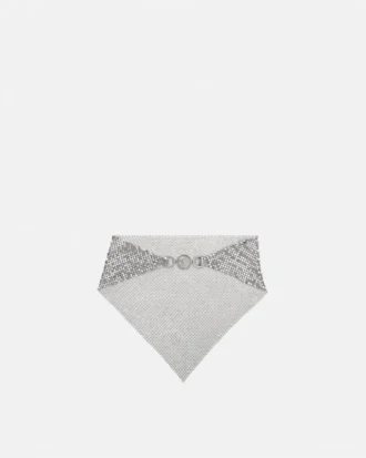 Metallnettbandana-halskjede