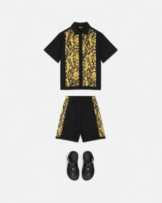 Milano-skjorte med trykk for barn