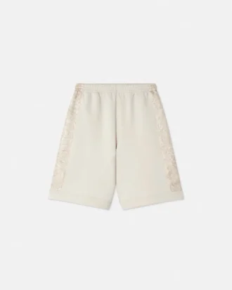 Milano-sømmet joggeshorts med trykk for barn
