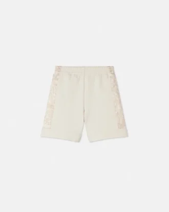Milano-sømmet joggeshorts med trykk for barn