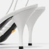 Opera Bow Nappa-sandaler 85 mm