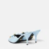 Opera Bow Patent Mules 85 mm