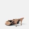 Opera Bow Patent Mules 85 mm
