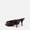 Opera Bow Patent Mules 85 mm