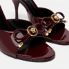 Opera Bow Patent Mules 85 mm