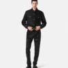 Overskjorte i leopardjacquard